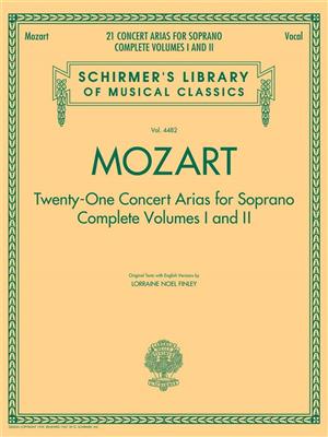 Wolfgang Amadeus Mozart: 21 Concert Arias for Soprano (Vol.1 - 2 Complete): Gesang Solo