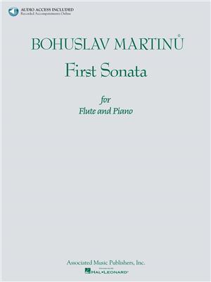 Bohuslav Martinu: First Sonata For Flute And Piano: Flöte mit Begleitung