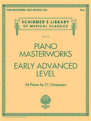 Piano Masterworks - Early Advanced Level: Klavier Solo