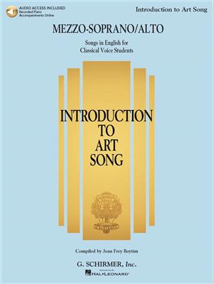 Introduction to Art Song for Mezzo-Soprano/Alto: Gesang mit Klavier