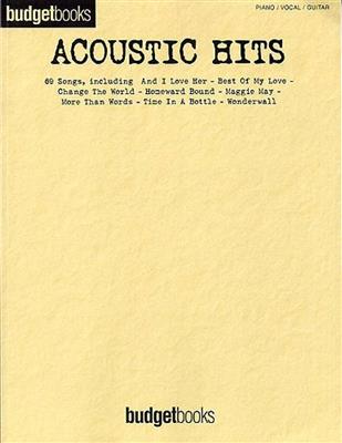 Acoustic Hits: Klavier, Gesang, Gitarre (Songbooks)