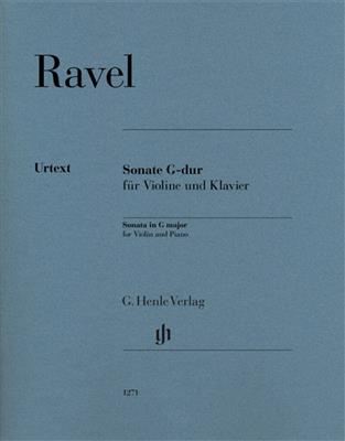 Maurice Ravel: Violin Sonata In G Major: Violine mit Begleitung