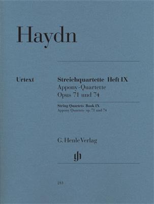 Franz Joseph Haydn: Streichquartette Heft IX op. 71 und 74: Streichquartett