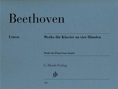 Ludwig van Beethoven: Works For Piano Four Hands Urtext: Klavier vierhändig