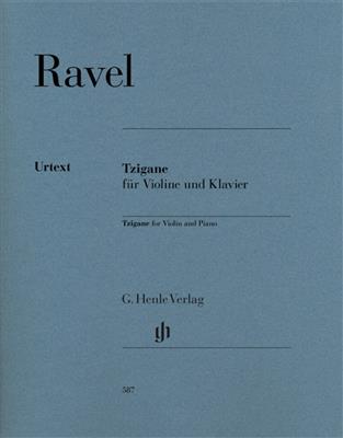 Maurice Ravel: Tzigane For Violin And Piano: Violine mit Begleitung