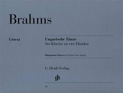 Johannes Brahms: Hungarian Dances for Piano Four-hands: Klavier vierhändig