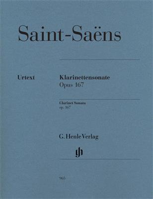 Camille Saint-Saëns: Clarinet Sonata Op.167: Klarinette mit Begleitung