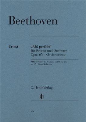 Ludwig van Beethoven: 'Ah! Perfido' Op.65: Gesang mit Klavier