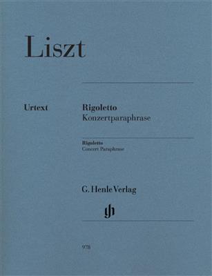 Franz Liszt: Rigoletto - Concert Paraphrase: Klavier Solo