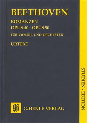 Ludwig van Beethoven: Romanzen Fur Violine Und Orchester: Violine mit Begleitung