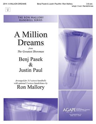 A Million Dreams: (Arr. Ron Mallory): Handglocken oder Hand Chimes