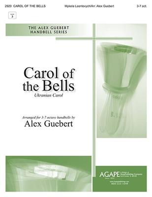 Carol of the Bells: (Arr. Alex Guebert): Handglocken oder Hand Chimes