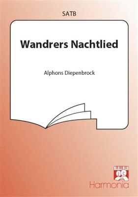 Alphons Diepenbrock: Wandrers Nachtlied: Gemischter Chor mit Begleitung