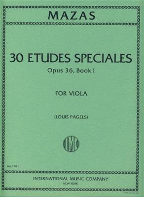 Jacques-Féréol Mazas: Etudes Speciales op 36/1 : Viola Solo