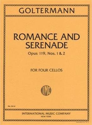Georg Goltermann: Romance and Serenade Opus 119, 1 & 2: Cello Ensemble
