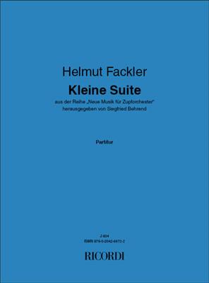 Helmut Fackler: Kleine Suite: Gitarren Ensemble