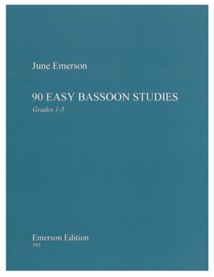 Roger Emerson: 90 Easy Bassoon Studies: Fagott Solo