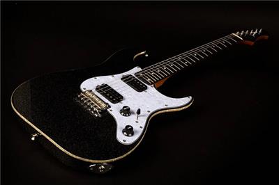 JS500 Electric Guitar - Black Sparkle