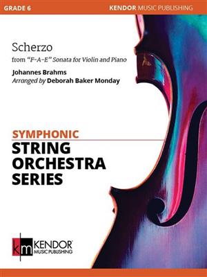 Johannes Brahms: Scherzo: (Arr. Deborah Baker Monday): Streichorchester