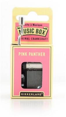 Hand Crank Music Box Pink Panther