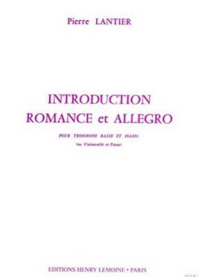 Pierre Lantier: Introduction, romance et allegro: Posaune mit Begleitung