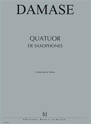 Jean-Michel Damase: Quatuor de saxophones: Saxophon Ensemble