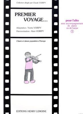 Alain Voirpy: Premier voyage Vol.1: Viola mit Begleitung