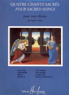 Jacqueline Bonnardot: Chants sacrés (4): Gesang mit Klavier
