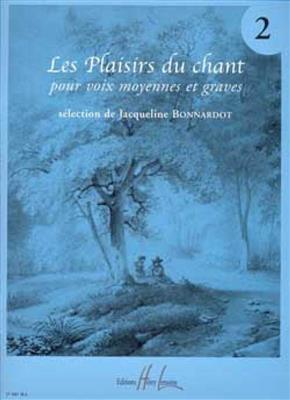 Jacqueline Bonnardot: Les Plaisirs du chant Vol.2: Gesang mit Klavier