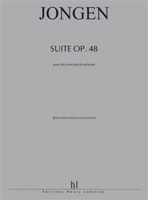 Joseph Jongen: Suite Op.48: Viola mit Begleitung