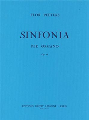 Flor Peeters: Sinfonia Op.48: Orgel