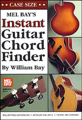 William Bay: Instant Guitar Chord Finder (Case-Size Edition): Gitarre Solo
