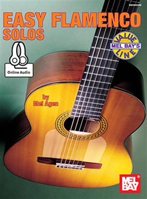 Mel Agen: Easy Flamenco Solos Book With Online Audio: Gitarre Solo