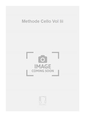 Methode Cello Vol Iii