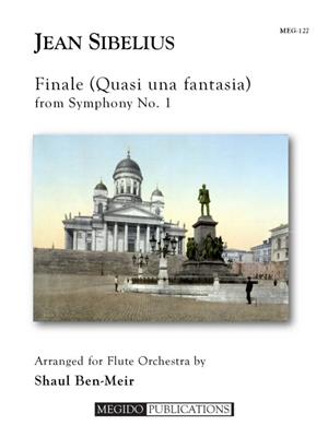 Jean Sibelius: Finale (Quasi una fantasia) from Symphony No. 1: (Arr. Shaul Ben-Meir): Flöte Ensemble