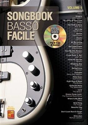 Bruno Tazzino: Songbook Basso Facile - Volume 1: Bassgitarre Solo