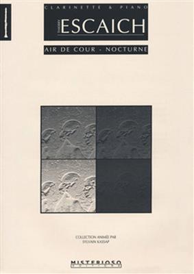Thierry Escaich: Air de Cour - Nocturne: Klarinette mit Begleitung