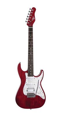 Michael Kelly: 63OP Electric Guitar - Trans Red
