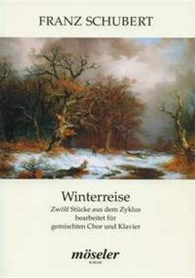 Franz Schubert: Winterreise op. 89 D 911: (Arr. Thomas Hanelt): Gemischter Chor mit Klavier/Orgel