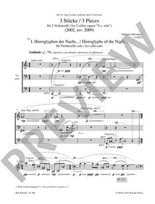 Valentin Silvestrov: Werke Für 2 Violoncelli (Quasi Vc. Solo) Heft 2: Cello Duett