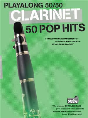 Playalong 50/50: Clarinet - 50 Pop Hits: Klarinette Solo