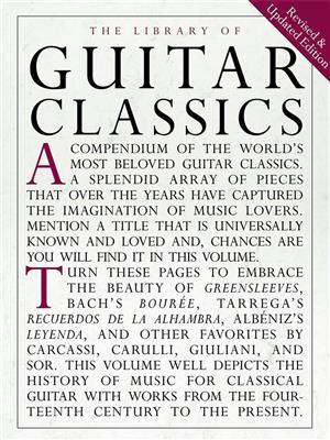 The Library Of Guitar Classics: Gitarre Solo