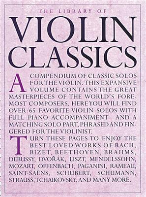 The Library Of Violin Classics: Violine Solo