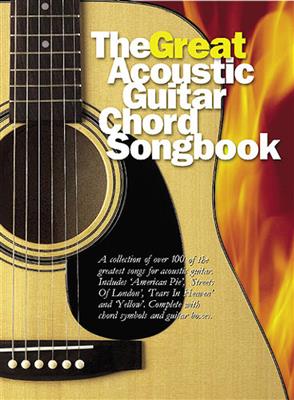 The Great Acoustic Guitar Chord Songbook: Gitarre Solo