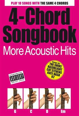 4-Chord Songbook More Acoustic: Gesang Solo