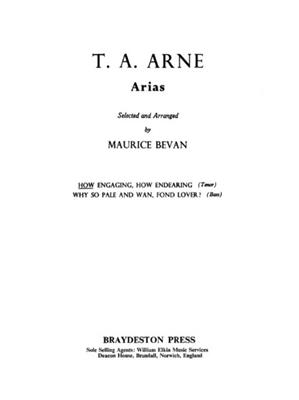 Thomas Augustine Arne: How Engaging, How Endearing: (Arr. Maurice Bevan): Gesang mit Klavier