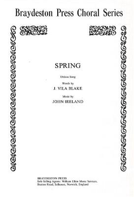 John Ireland: Spring: Gesang mit Klavier