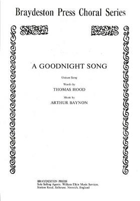 Arthur Baynon: A Goodnight Song: Gesang mit Klavier