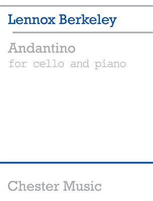Lennox Berkeley: Andantino Op.21 No.2a: Cello mit Begleitung