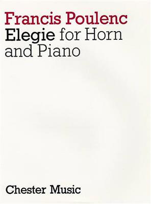 Francis Poulenc: Elegie: Horn mit Begleitung